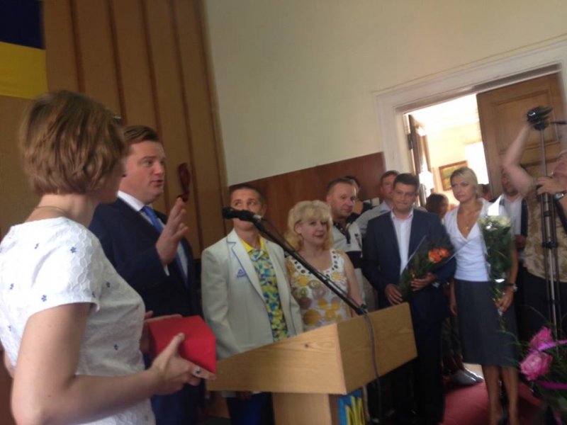 Нагородження  почесного громадянина міста Василькова