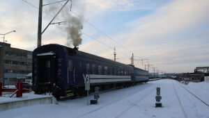 До міста Васильків прибули два «Вагони незламності» від Укрзалізниці