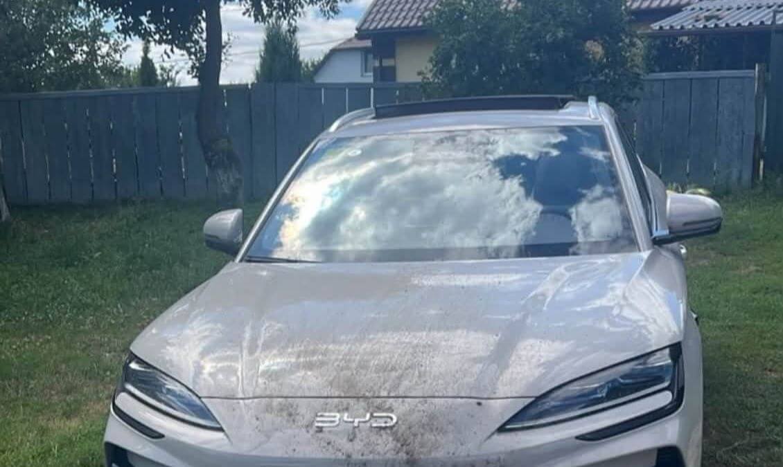 У Василькові викрали електромобіль BYD Song Plus: підозрюваного затримали